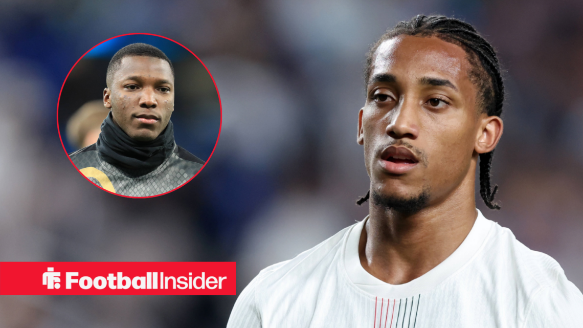 Joao Pedro in white Chelsea shirt with Moises Caicedo inset