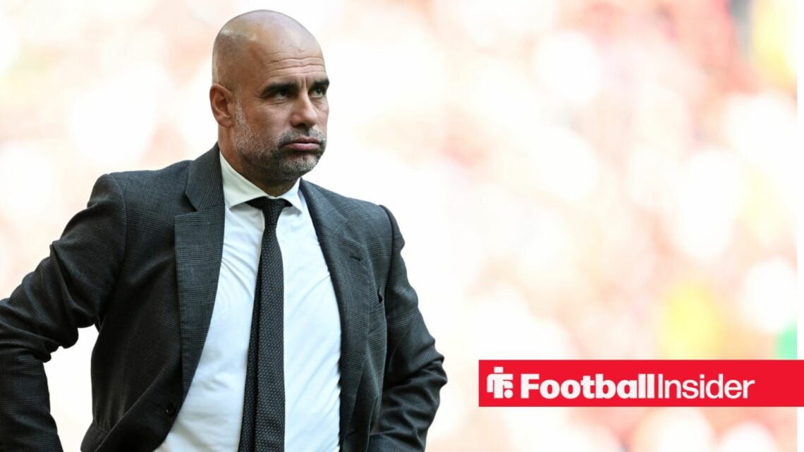 Man City manager Pep Guardiola