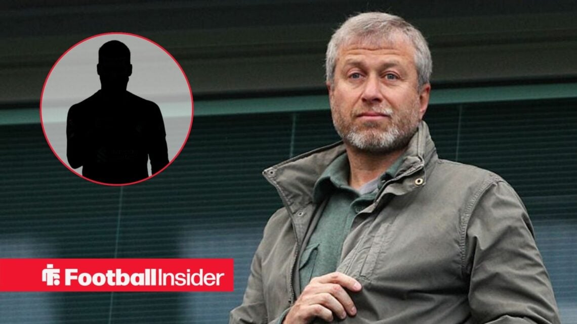 Roman Abramovich at Chelsea, Alisson's silhouette in a circular inset