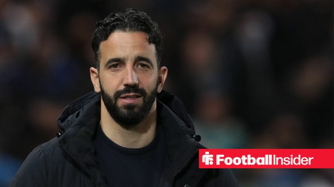 Manchester United manager Ruben Amorim