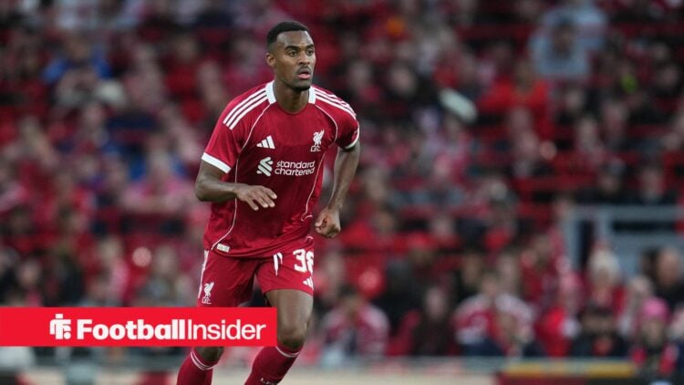 Ryan Gravenberch in action for Liverpool