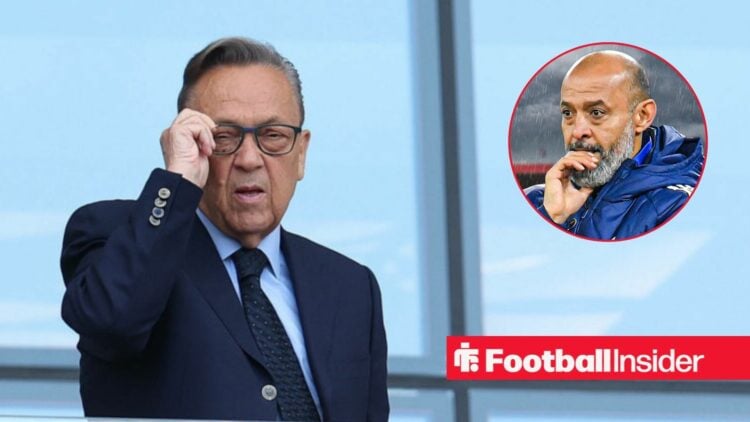 David Sullivan next to a circular inset of Nuno Espirito Santo