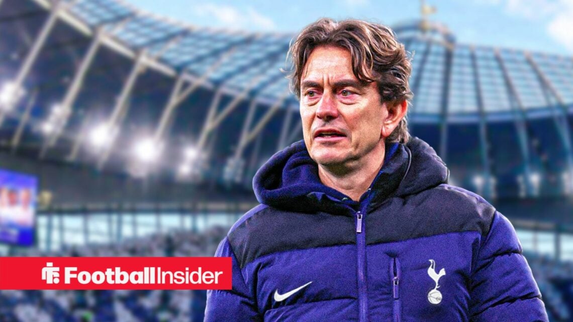 Spurs manager Thomas Frank