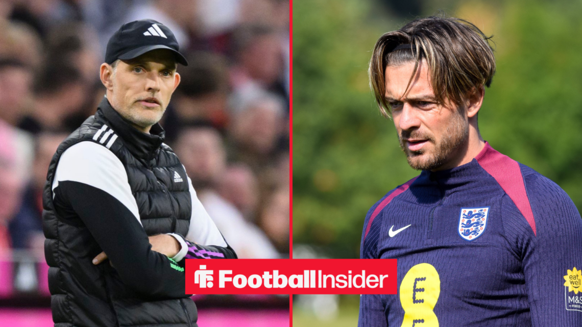 Thomas Tuchel alongside Jack Grealish