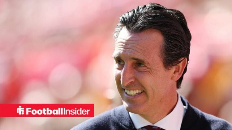 Aston Villa manager Unai Emery
