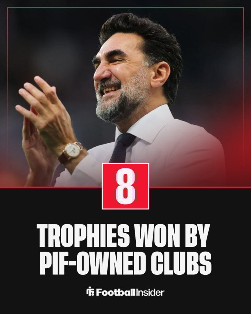 PIF-owned trophies won
