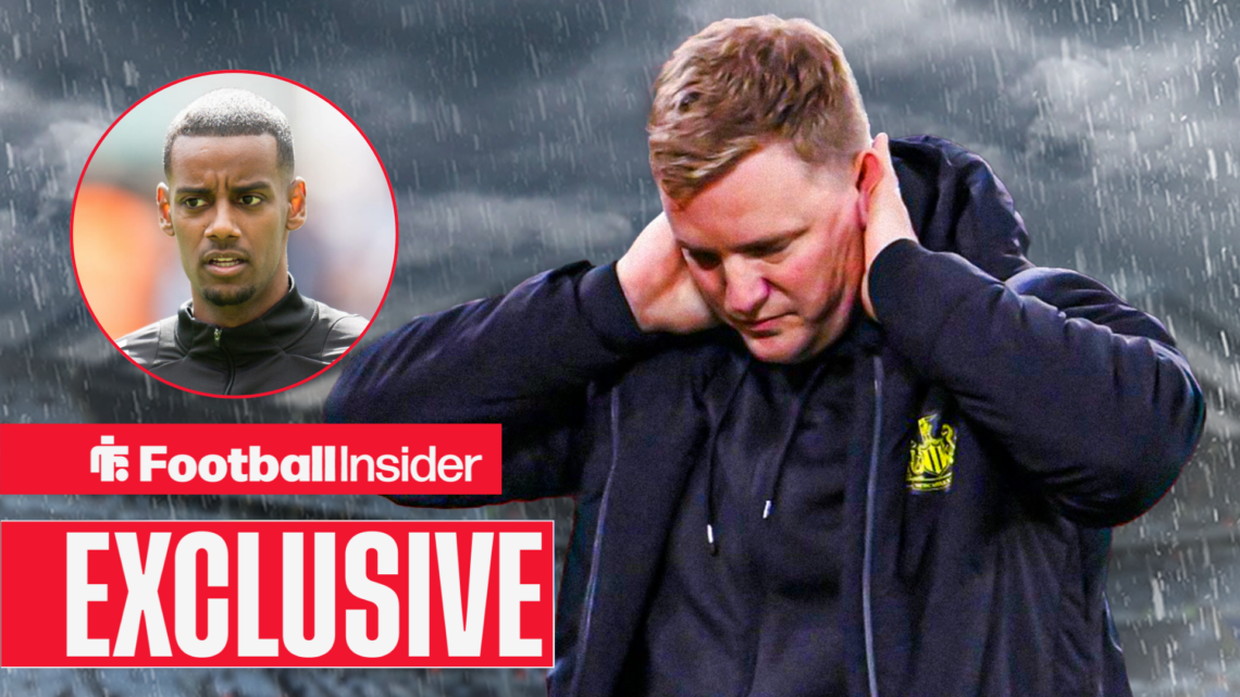 Eddie Howe weathers a storm at St. James' Park with Alexander Isak in a circular inset