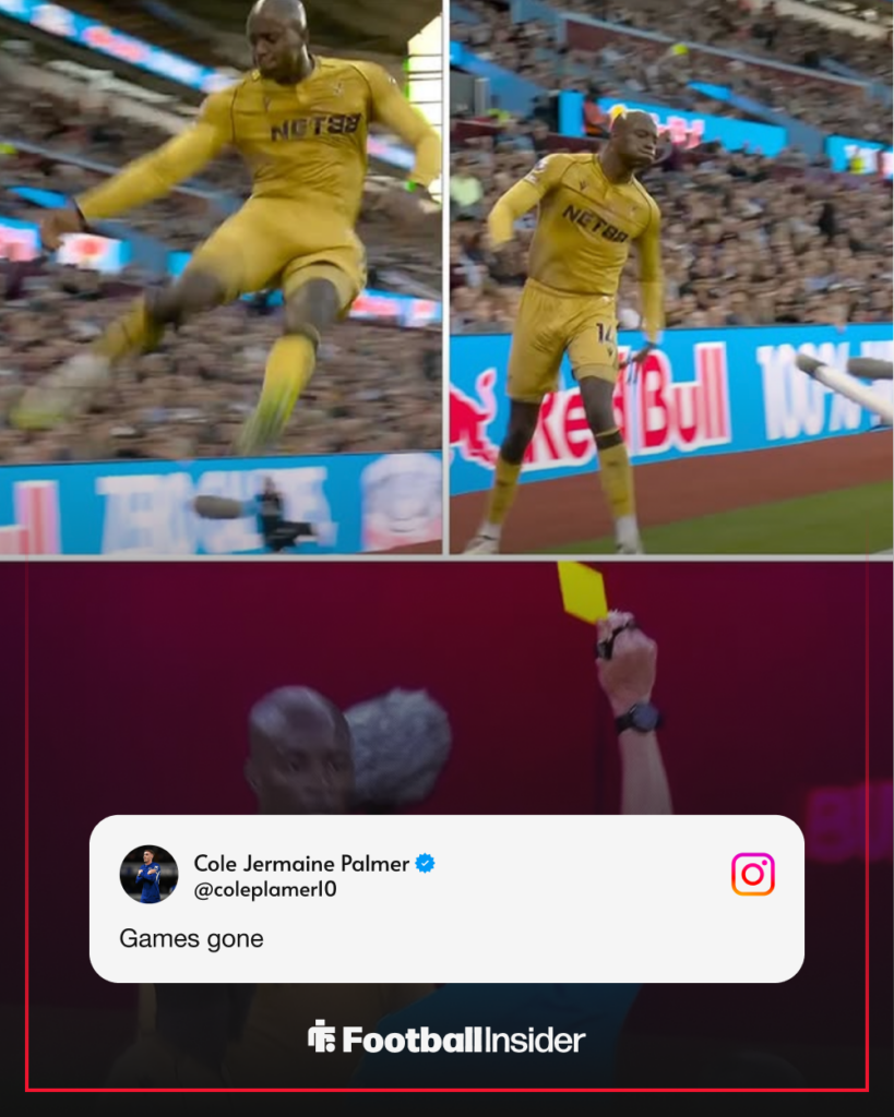 Cole Palmer comments on SportBible's Instagram post