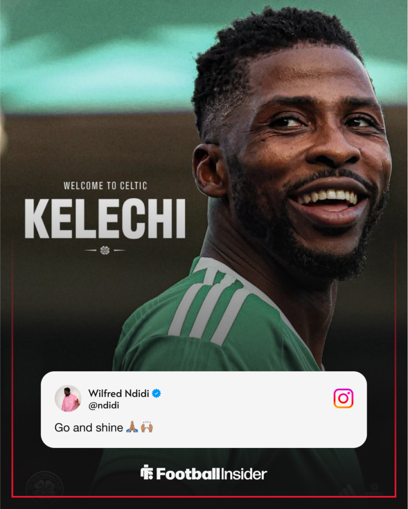 Wilfred Ndidi's Instagram story