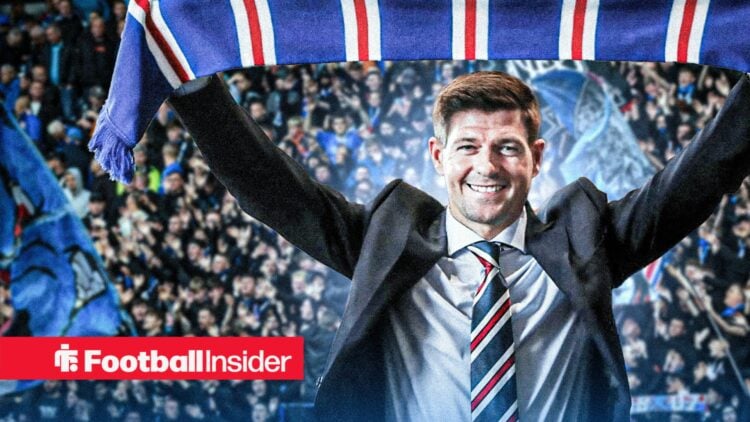 Steven Gerrard at Ibrox