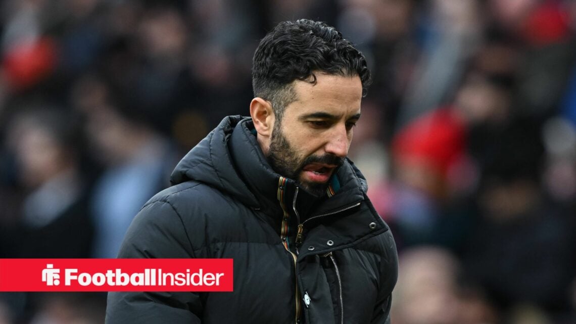Manchester United boss Ruben Amorim