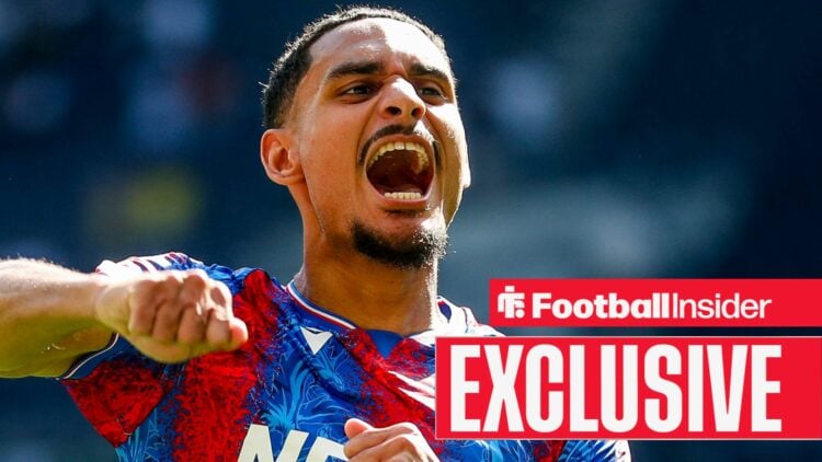 Maxence Lacroix in action for Crystal Palace.