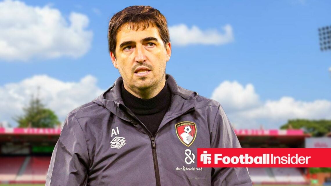 Bournemouth manager Andoni Iraola