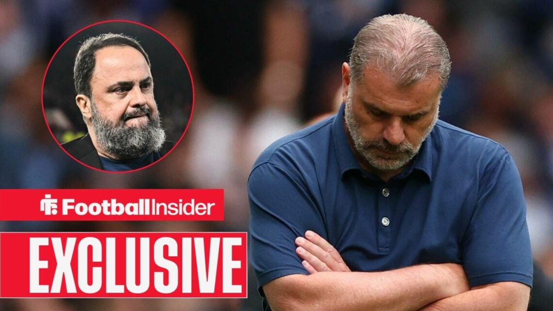 Nottingham Forest boss Ange Postecoglou, Evangelos Marinakis