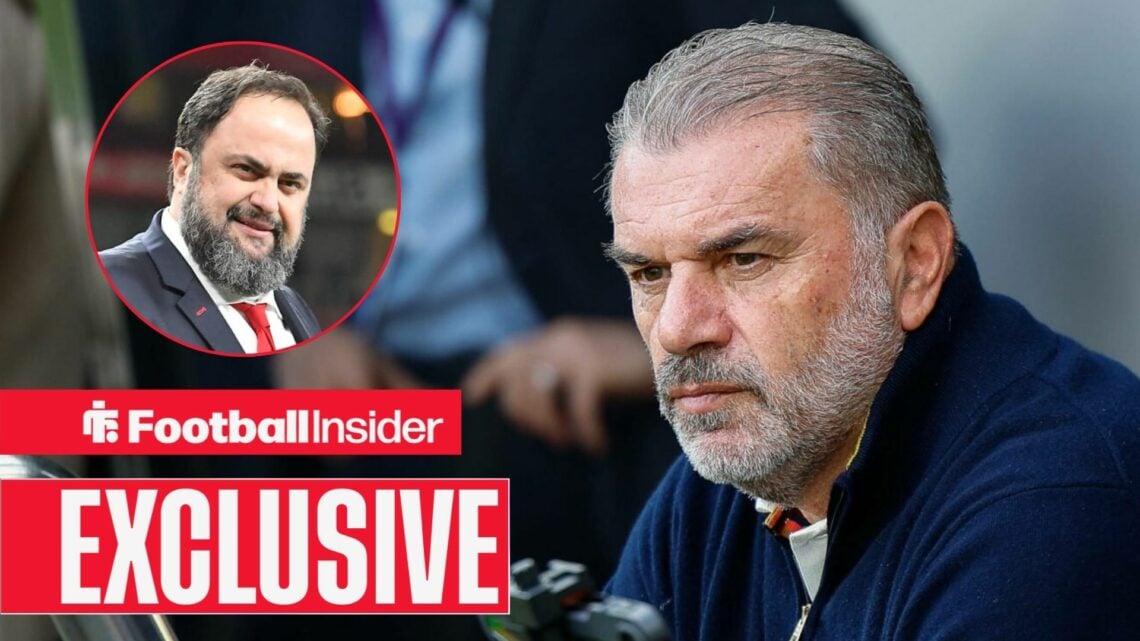 Ange Postecoglou as Forest manager and owner Evangelos Marinakis