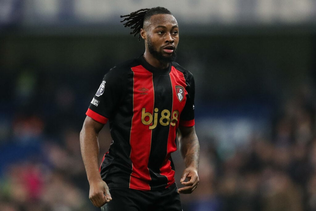 Antoine Semenyo in action for Bournemouth