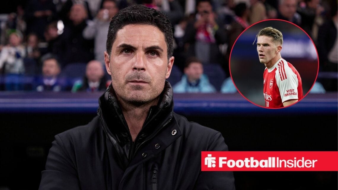 Arsenal boss Mikel Arteta with Viktor Gyokeres inset