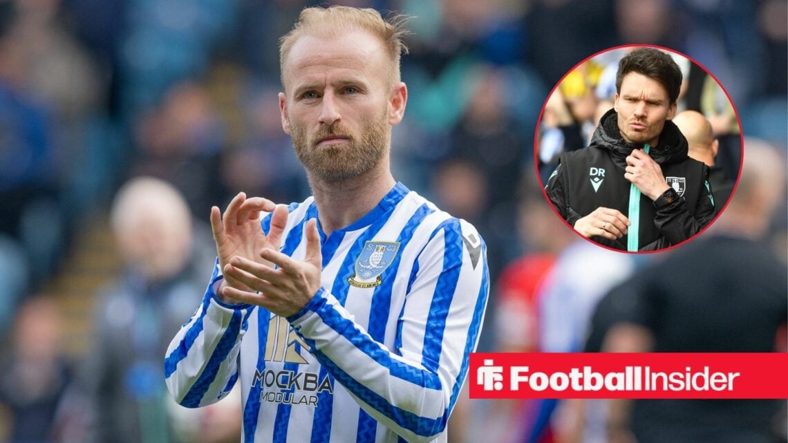 Barry Bannan clapping with Danny Rohl inset