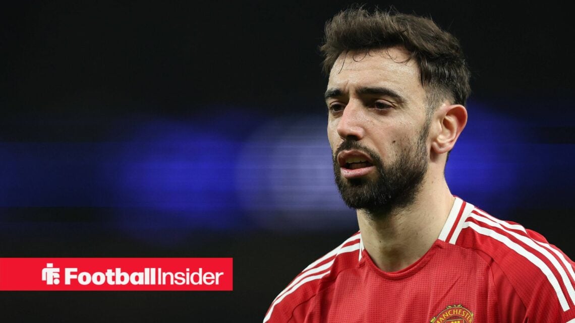 Man United captain Bruno Fernades