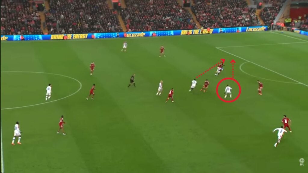 Crystal Palace vs Liverpool with Yeremy Pino setting up Ismaila Sarr