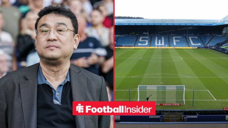Dejphon Chansiri looking relaxed alongside Hillsborough Stadium
