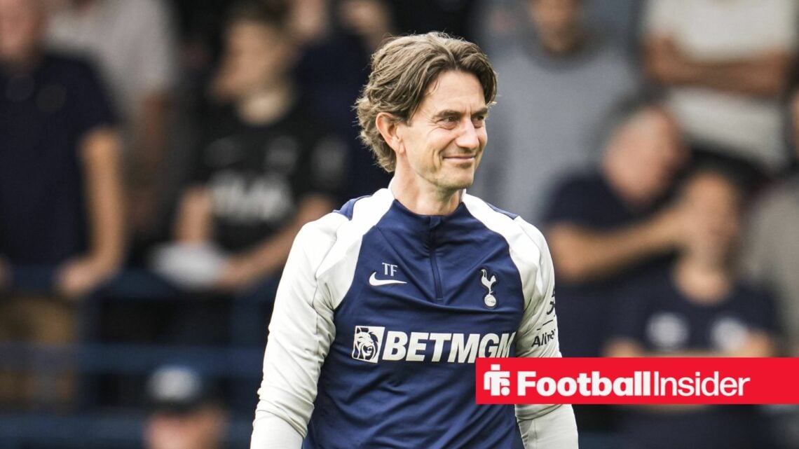 Tottenham manager Thomas Frank