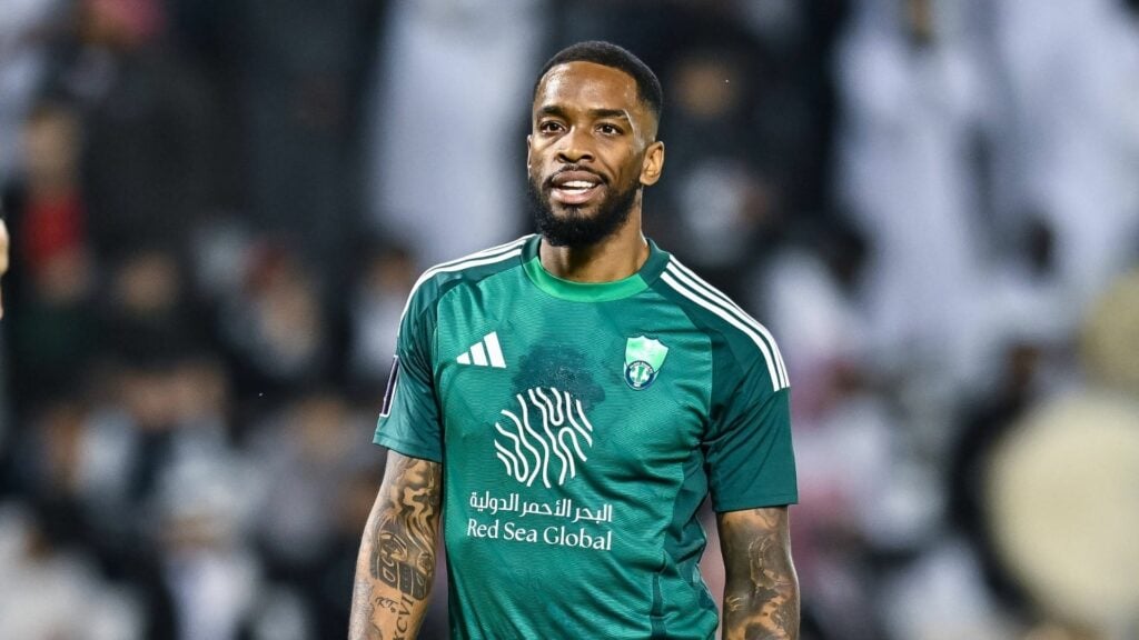 Ivan Toney in action for Al-Ahli