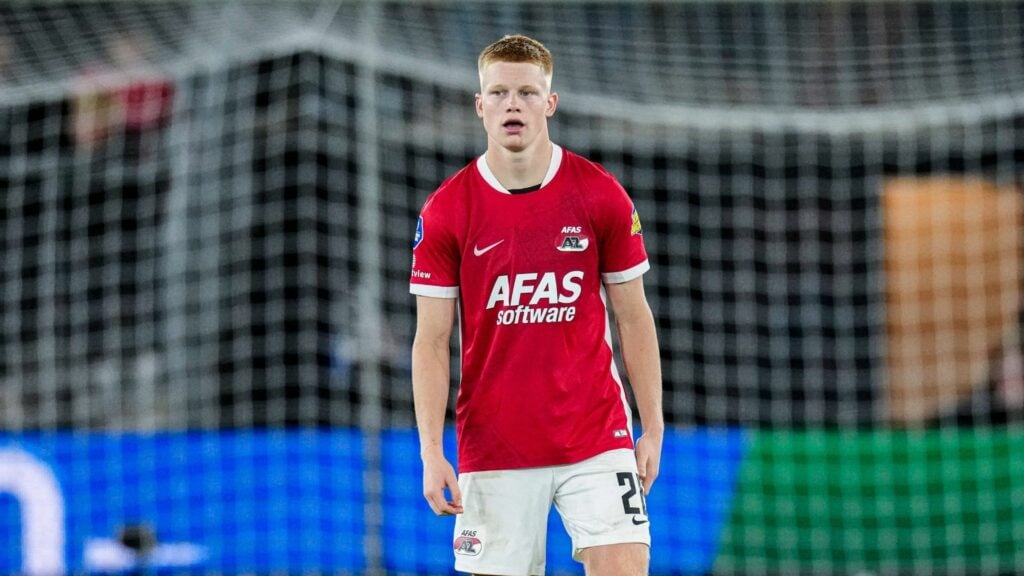 Kees Smit in action for AZ Alkmaar