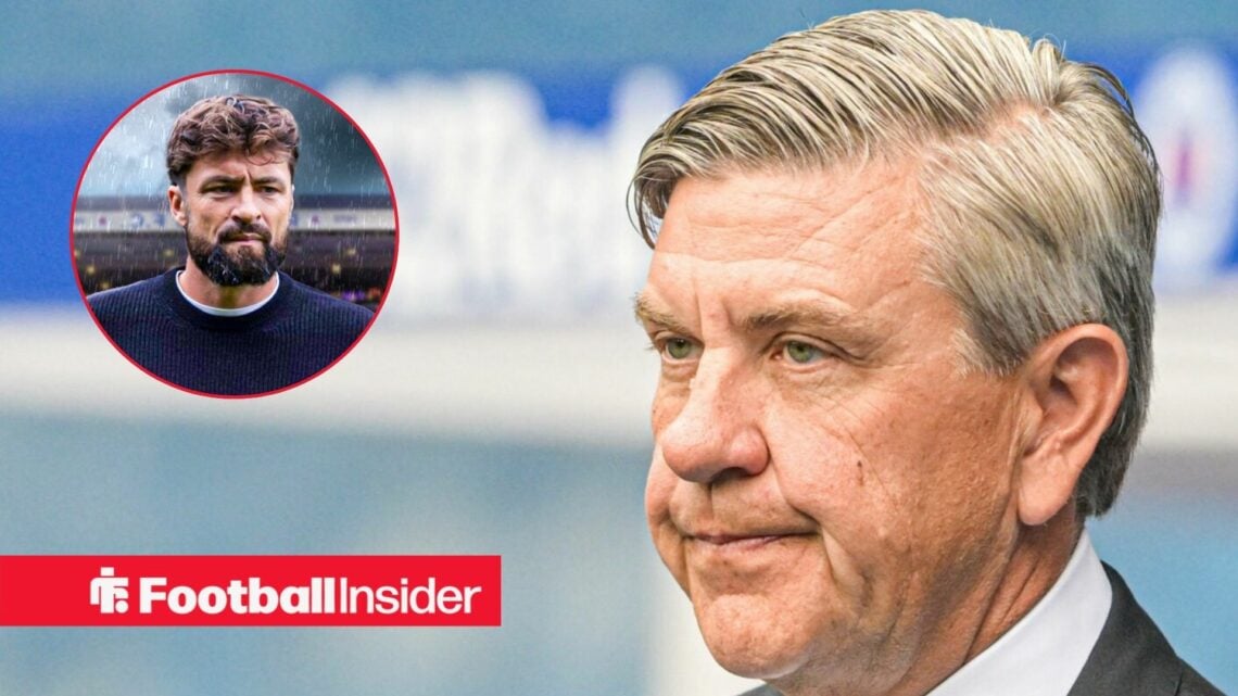 Andrew Cavenagh next to a circular inset of Russell Martin