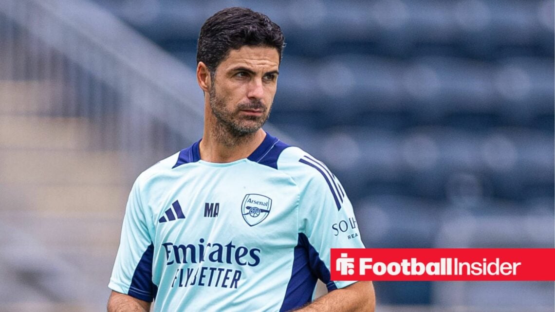 Arsenal manager Mikel Arteta