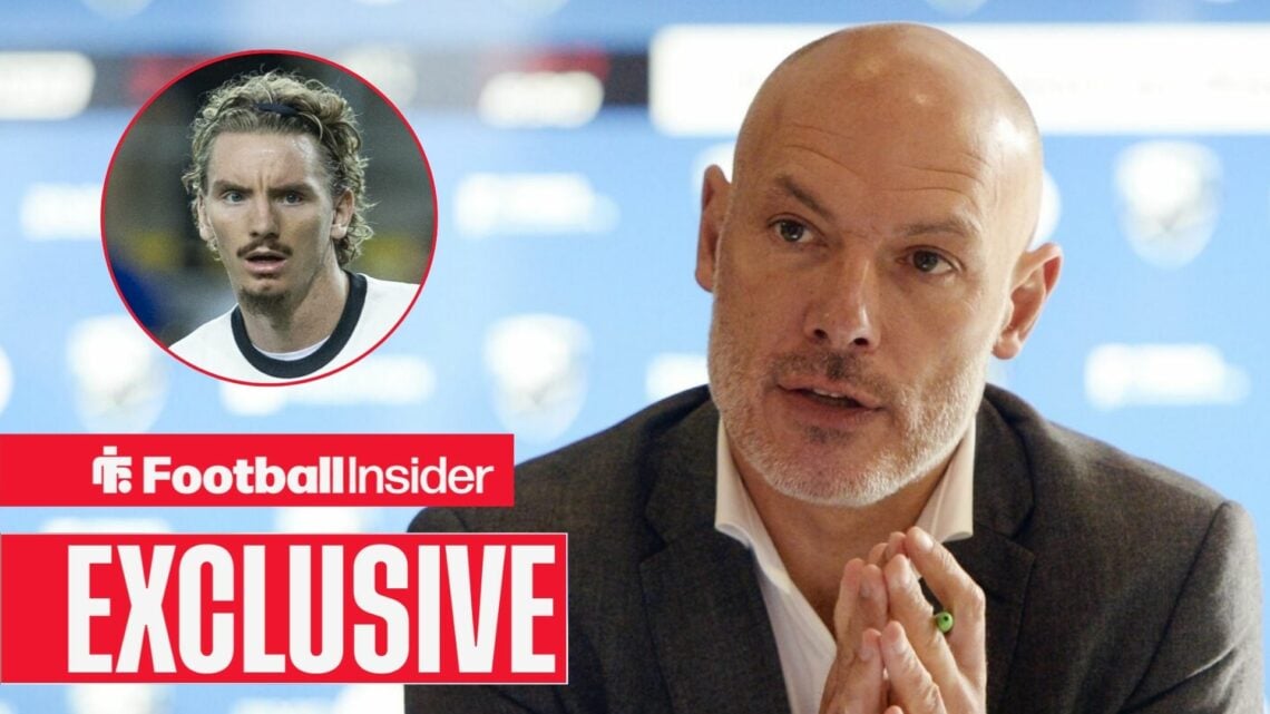 Nick Woltemade and Howard Webb