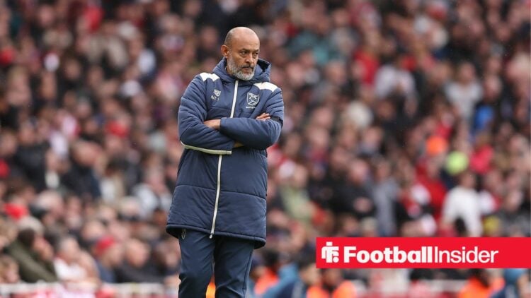 West Ham boss Nuno Espirito Santo with arms crossed