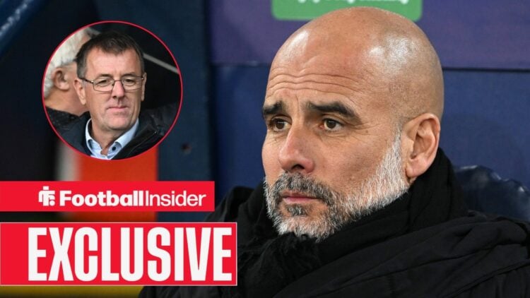 Pep Guardiola and Matt Le Tissier