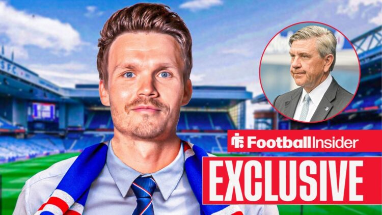 Danny Rohl next to a circular inset of Andrew Cavenagh