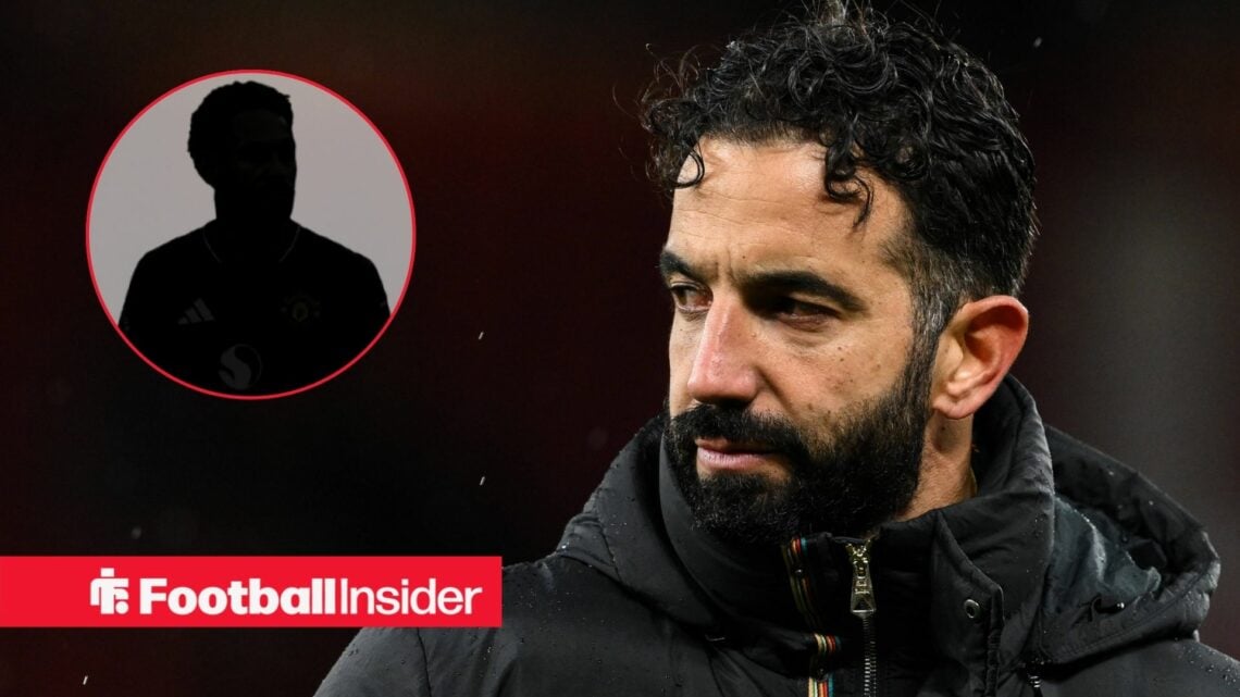 Matheus Cunha looking thoughtfully, Matheus Cunha's silhouette in a circular inset