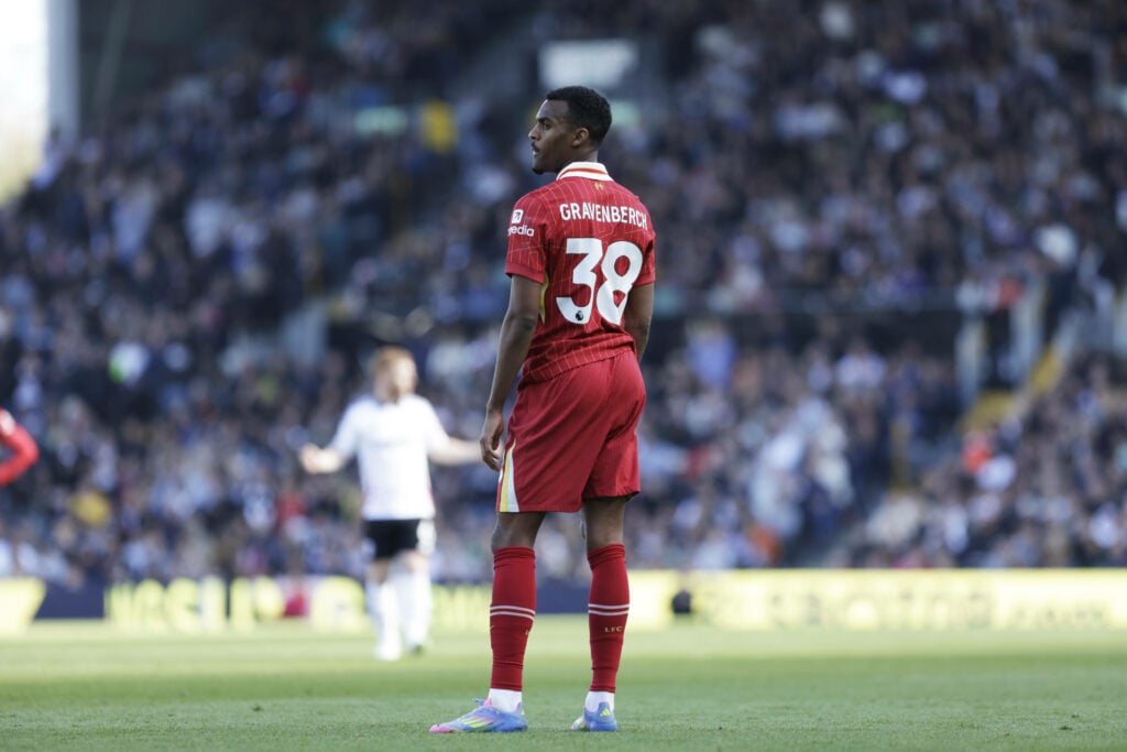 Ryan Gravenberch in action for Liverpool