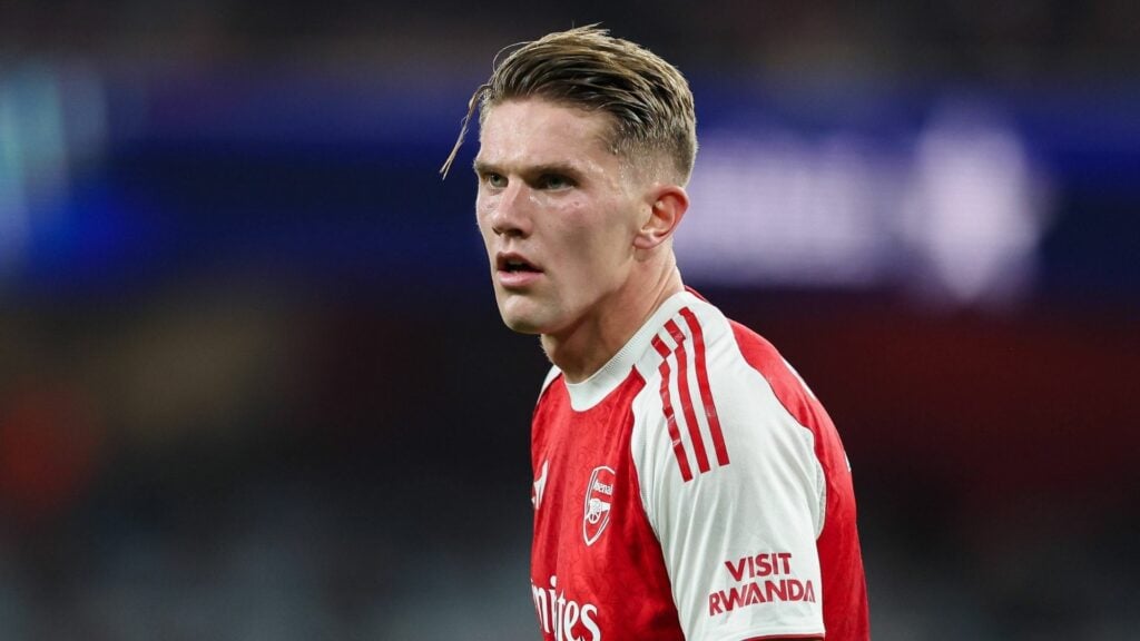 Viktor Gyokeres in action for Arsenal