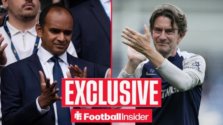 Vinai Venkatesham clapping alongside Thomas Frank clapping