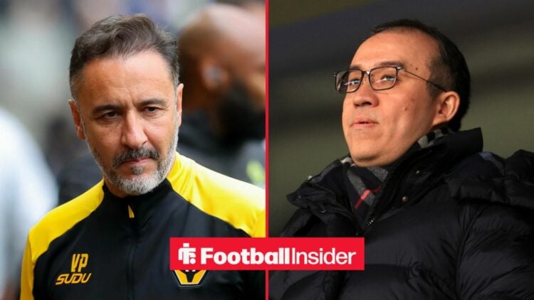 Vitor Pereira and Jeff Shi at Molineux