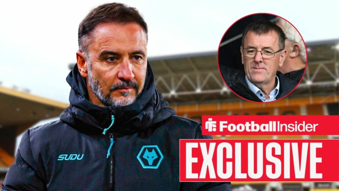 Wolves boss Vitor Pereira with Matt Le Tissier