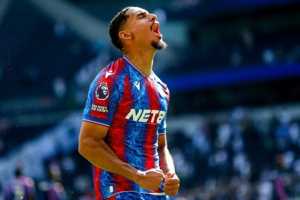 Maxence Lacroix in action for Crystal Palace.