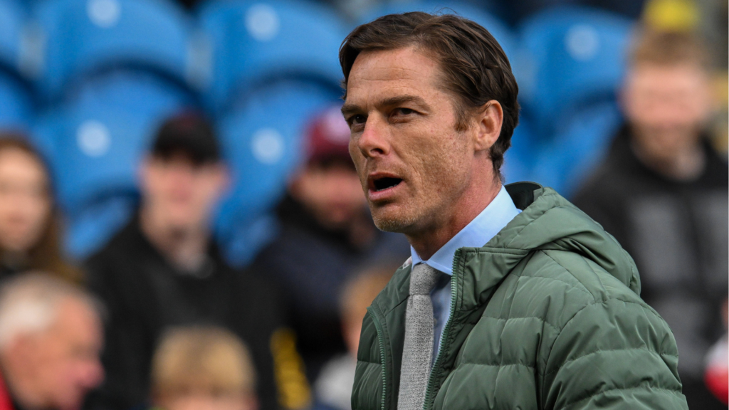 Burnley manager Scott Parker