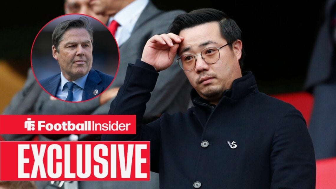 Aiyawatt Srivaddhanaprabha looking concerned with Richard Masters included in a circular inset