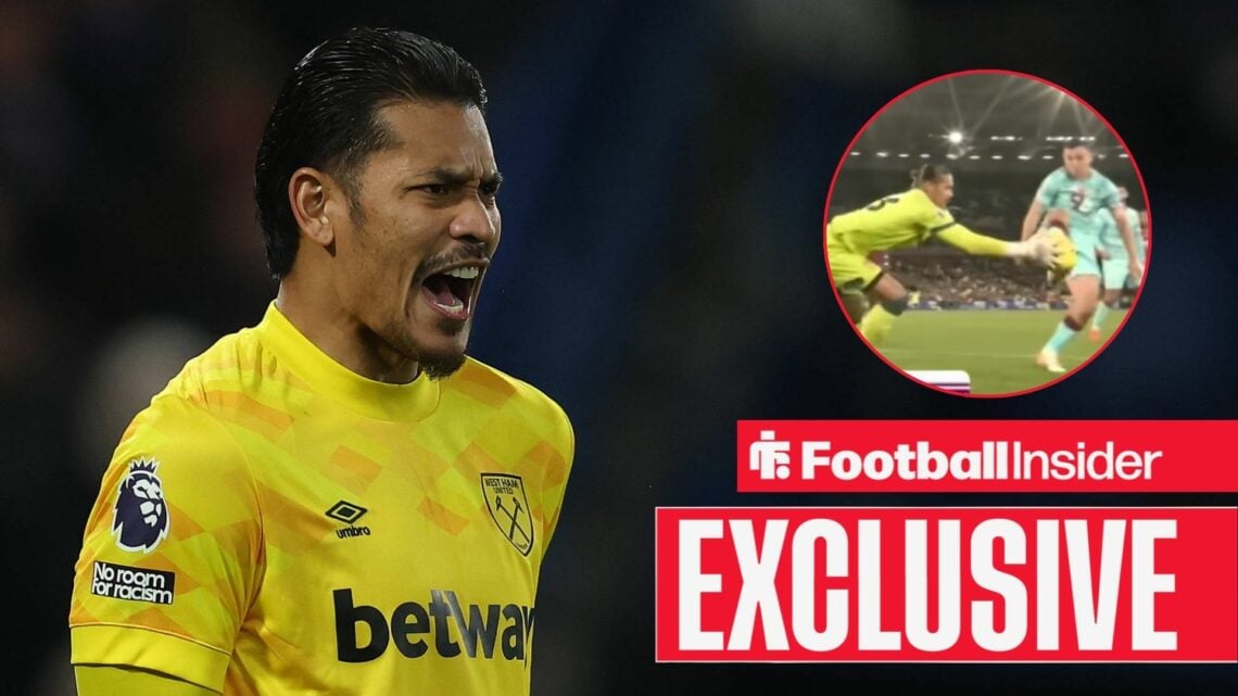 Alphonse Areola shouting, Josh Cullen's goal in a circular inset