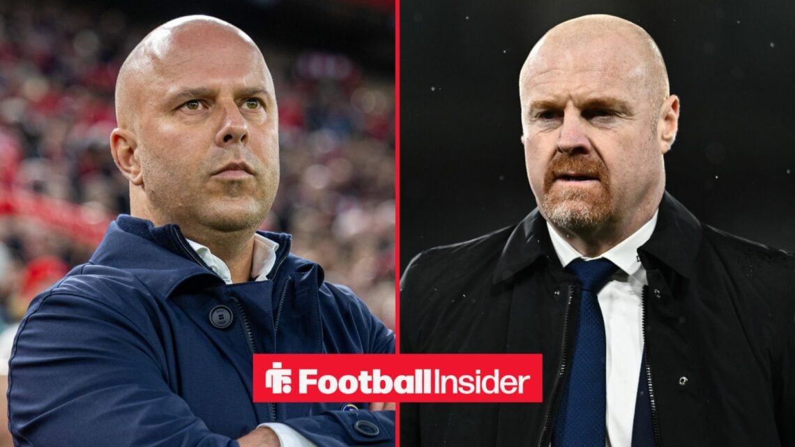 Arne Slot and Sean Dyche side-by-side