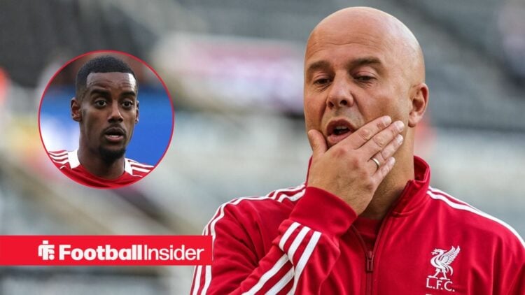 Arne Slot and Alexander Isak