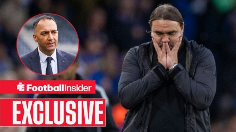 Daniel Farke disappointed, Paraag Marathe in a circular inset