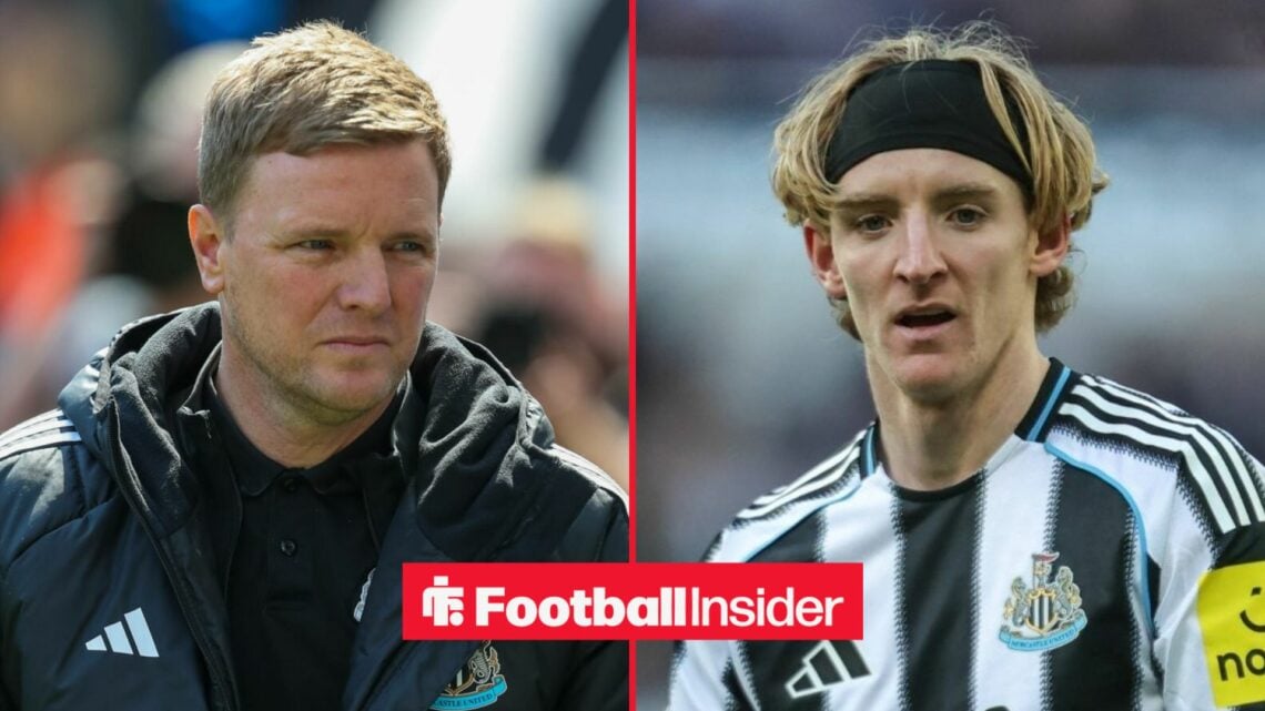 Eddie Howe, Anthony Gordon