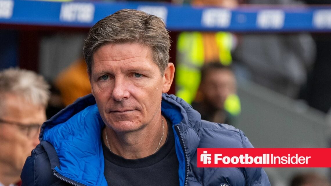 Crystal Palace manager Oliver Glasner