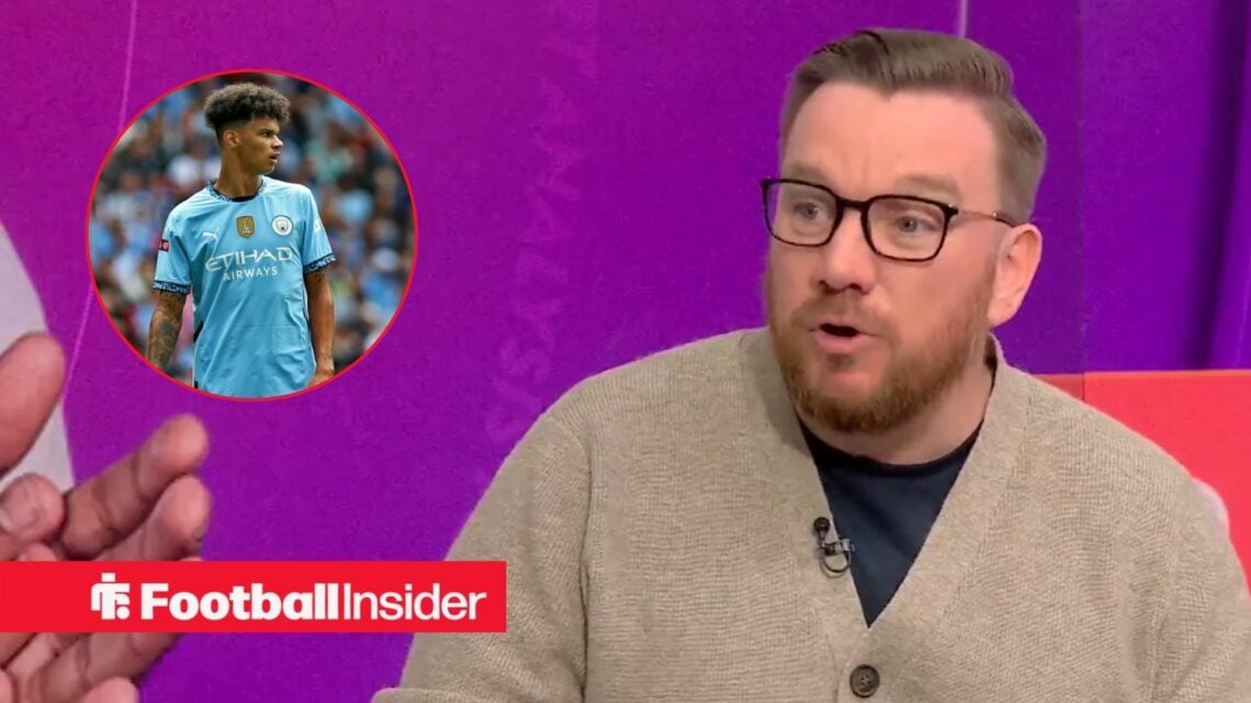 Jamie O'Hara speaking, Nico O'Reilly in a circular inset